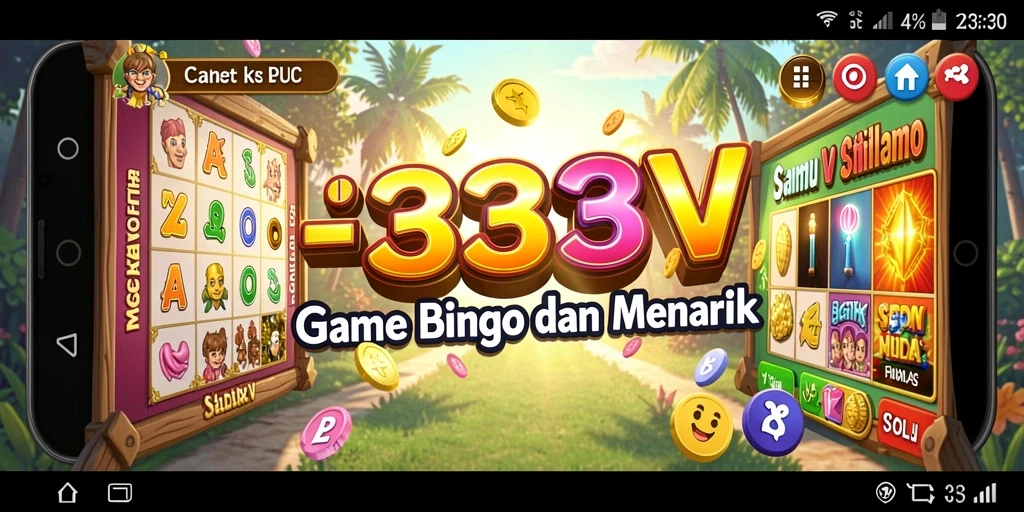 Tampilan menarik dari gameplay Bingo 333V yang seru.