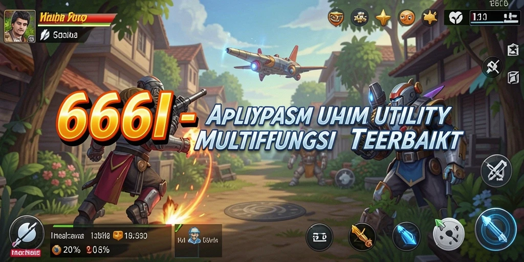 Tampilan antarmuka 666I yang menarik dan fungsional.