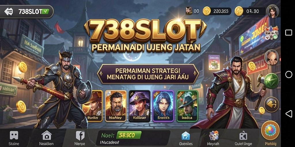 Tangkap momen seru saat bermain strategi di 738SLOT.
