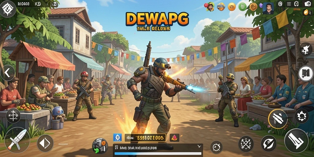 Tampilan gameplay DEWAPG yang mengesankan dalam dunia simulasi.