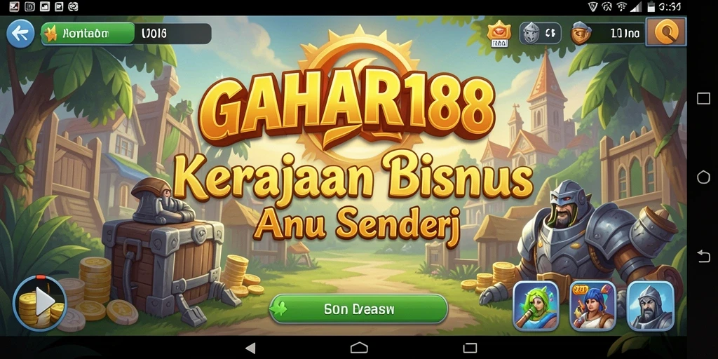 Screenshot GAHAR188 menampilkan pengalaman gameplay Tycoon yang seru.