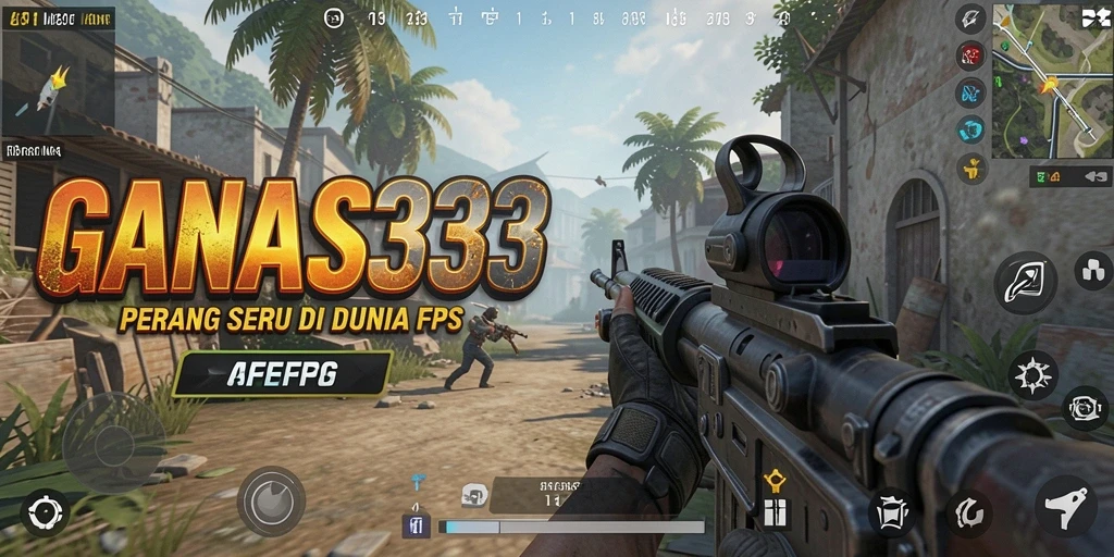 Gameplay seru di <strong>GANAS33</strong> dengan aksi tembak-menembak intens.