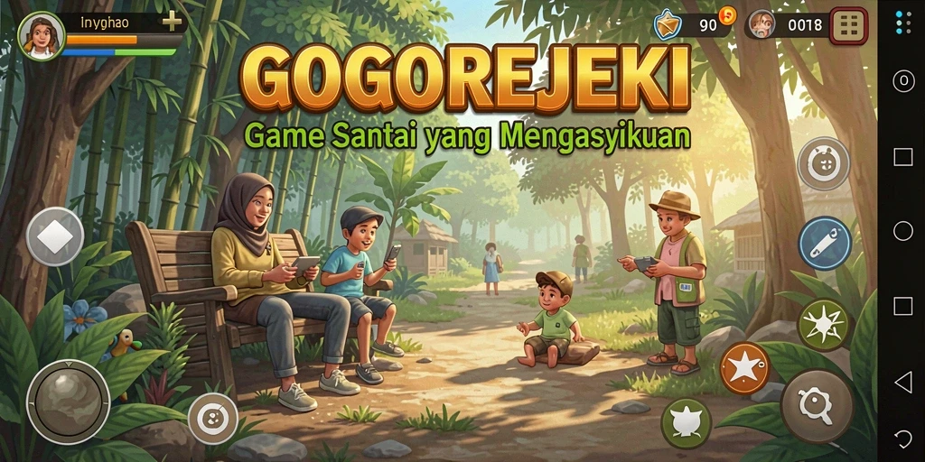 GOGOREJEKI menampilkan gameplay yang mengasyikkan dan penuh warna.