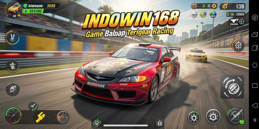 Gameplay seru balapan mobil dalam INDOWIN168.