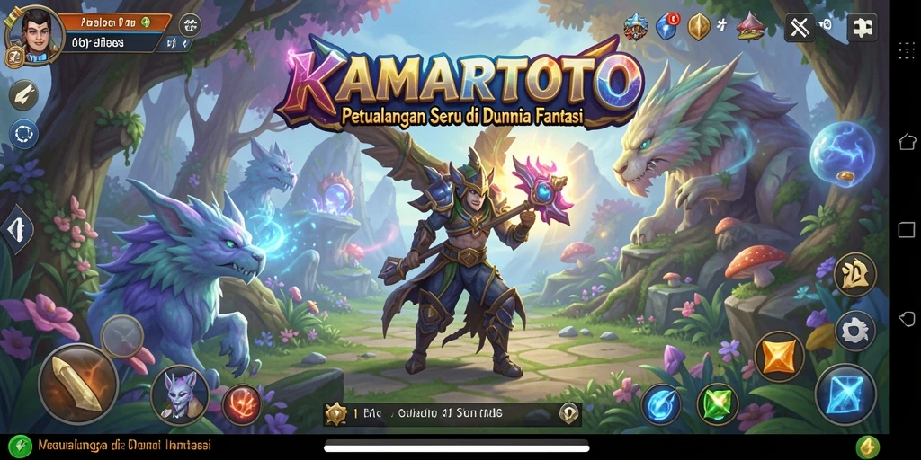 Gameplay seru dengan tantangan menarik di KAMARTOTO.