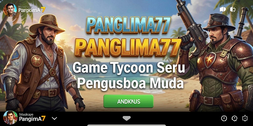 Tampilan menarik dari gameplay PANGLIMA77 yang penuh strategi.