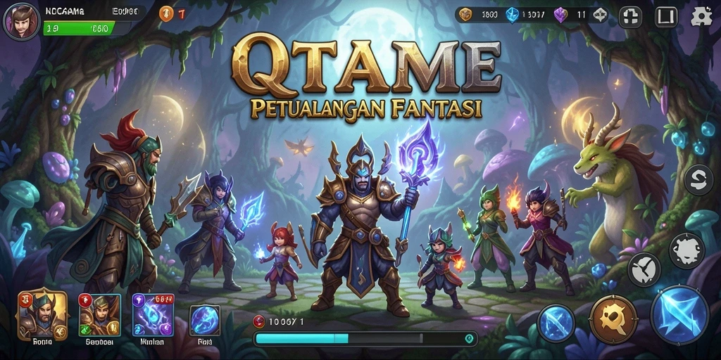 Tampilan gameplay QTGAME yang menegangkan dan penuh aksi.