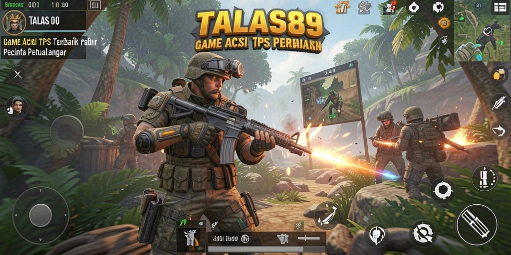 Gameplay dramatis di <strong>TALAS89</strong> dengan aksi tembak-menembak yang menegangkan.