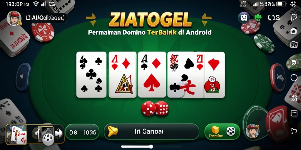 Tampilan permainan ZIATOGEL yang menarik dan mudah dipahami.